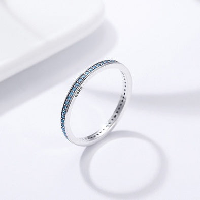Jexyna Zircon Halo Ring — cubic zirconia gold-plated ring (view 7)