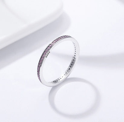 Jexyna Zircon Halo Ring — cubic zirconia gold-plated ring (view 8)