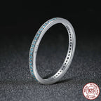 Jexyna Zircon Halo Ring — cubic zirconia gold-plated ring (view 4)