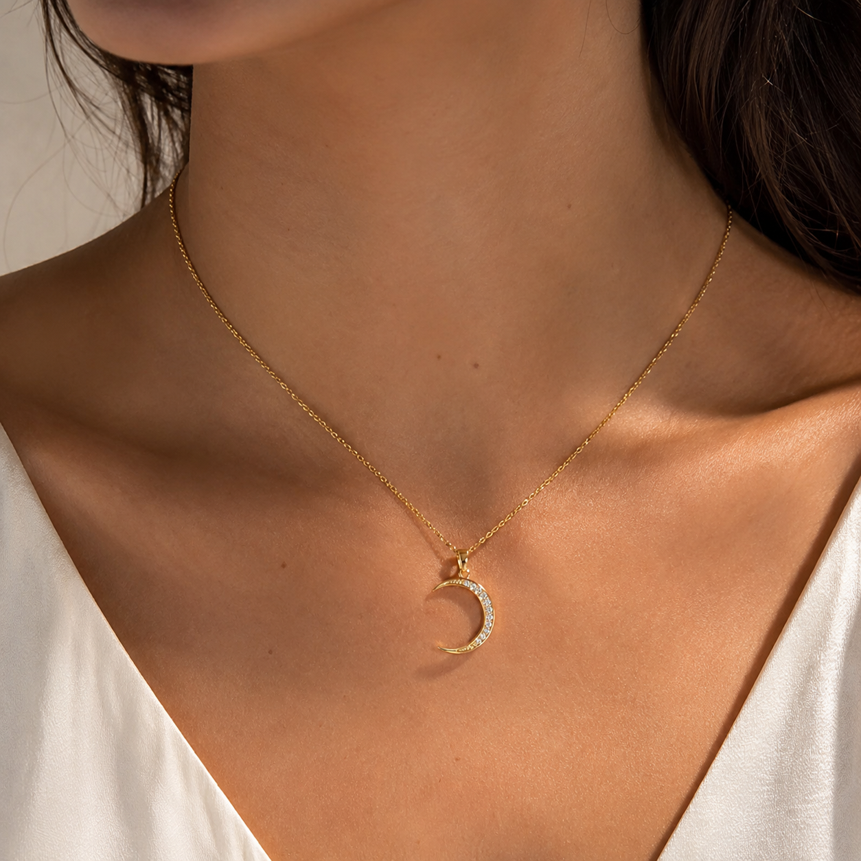 Crescent Moon Necklace