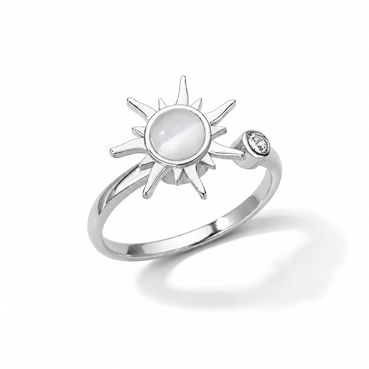 Solara Stillpoint Spinner Ring